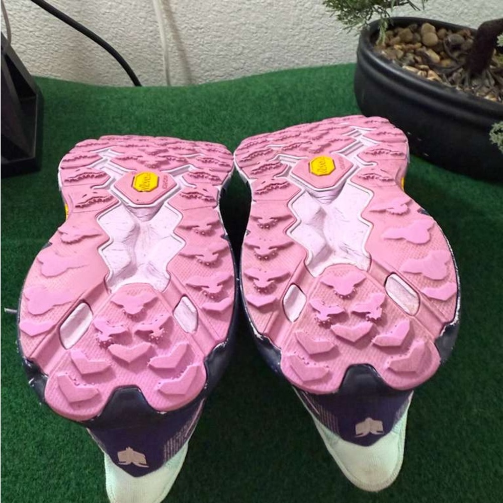 Hoka One One Women's Shoes - Mint and Lavender - Picture 5 of 8